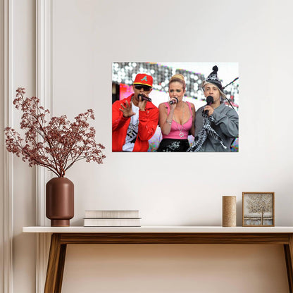N-Dubz Live Performance | Early Years Concert Photo | British Hip Hop Group Poster - Music Poster