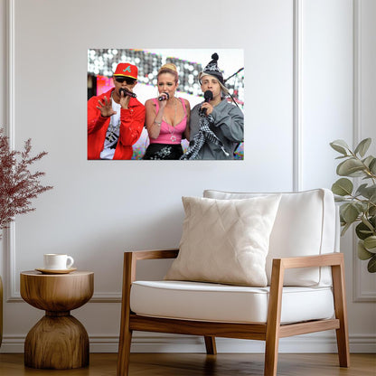 N-Dubz Live Performance | Early Years Concert Photo | British Hip Hop Group Poster - Music Poster