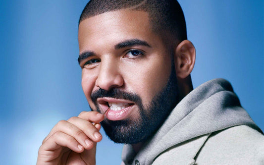 Drake Smiling Portrait | Hip Hop Music Poster | Rapper Wall Decor - Music Poster