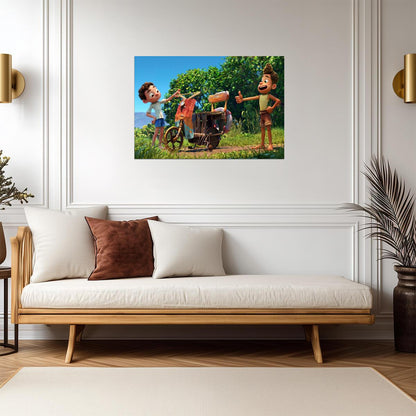 Luca Wall Art | Animation Movie Poster - Movies & TV Poster