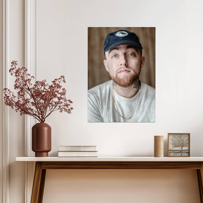 Mac Miller Poster | Rap Music Print - Music Poster