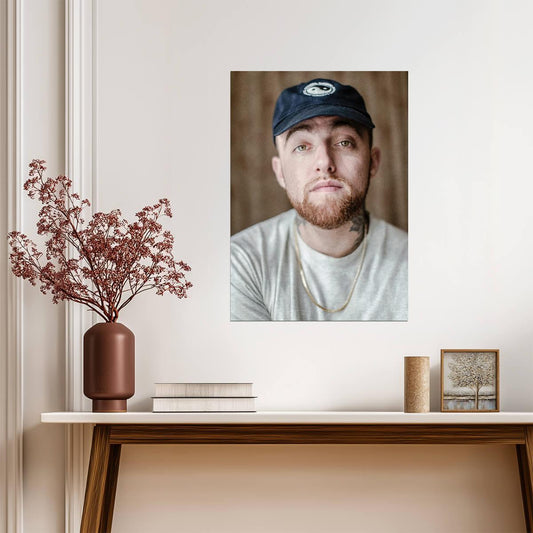 Mac Miller Poster | Rap Music Print - Music Poster