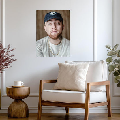 Mac Miller Poster | Rap Music Print - Music Poster