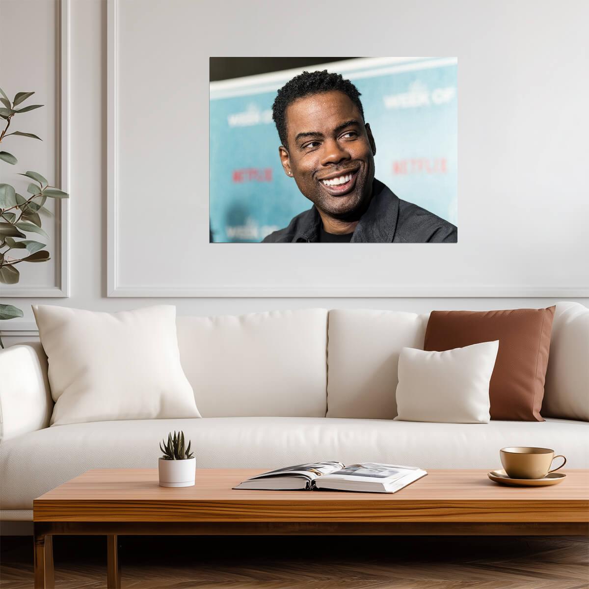 Chris Rock | Famous Comedian | Pop Culture Poster - Celebrities Poster