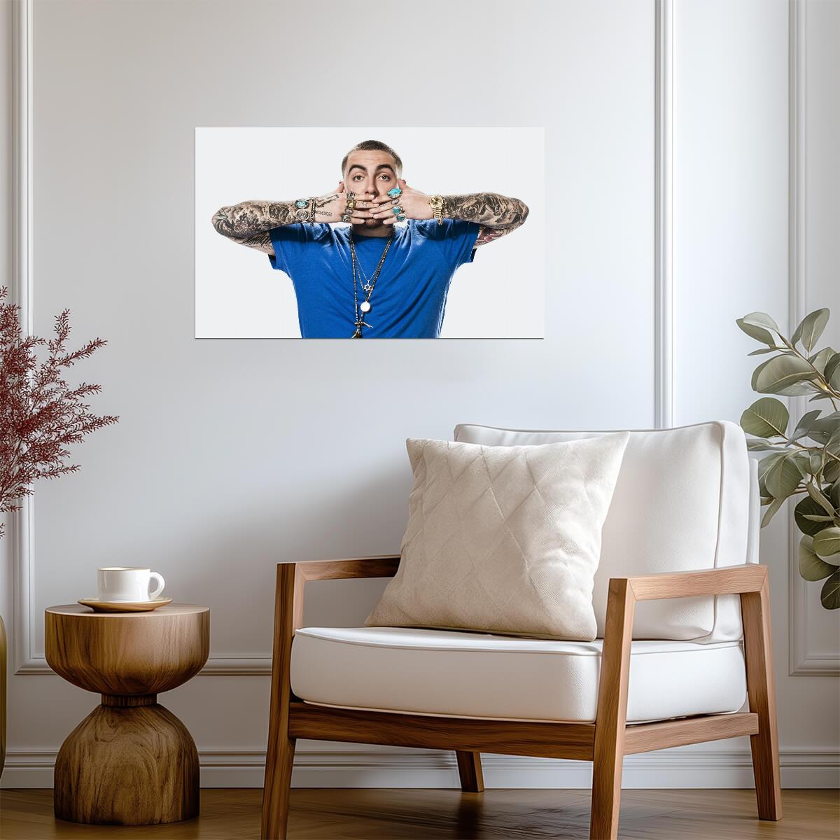 Mac Miller Wall Art | Hip Hop Poster - Music Poster