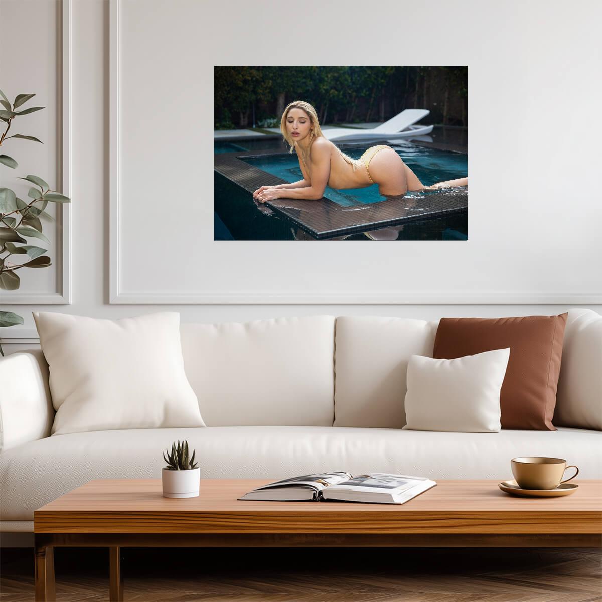 Abella Danger Fashion Pose | Star Poster | Sexy Pinup Decor - Celebrities Poster
