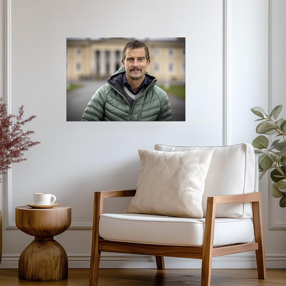 Bear Grylls | Adventure Icon Print | Man Cave Poster - Celebrities Poster