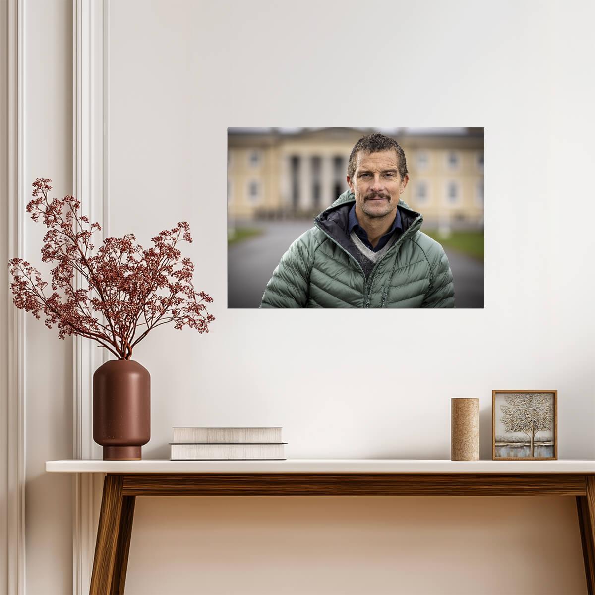 Bear Grylls | Adventure Icon Print | Man Cave Poster - Celebrities Poster