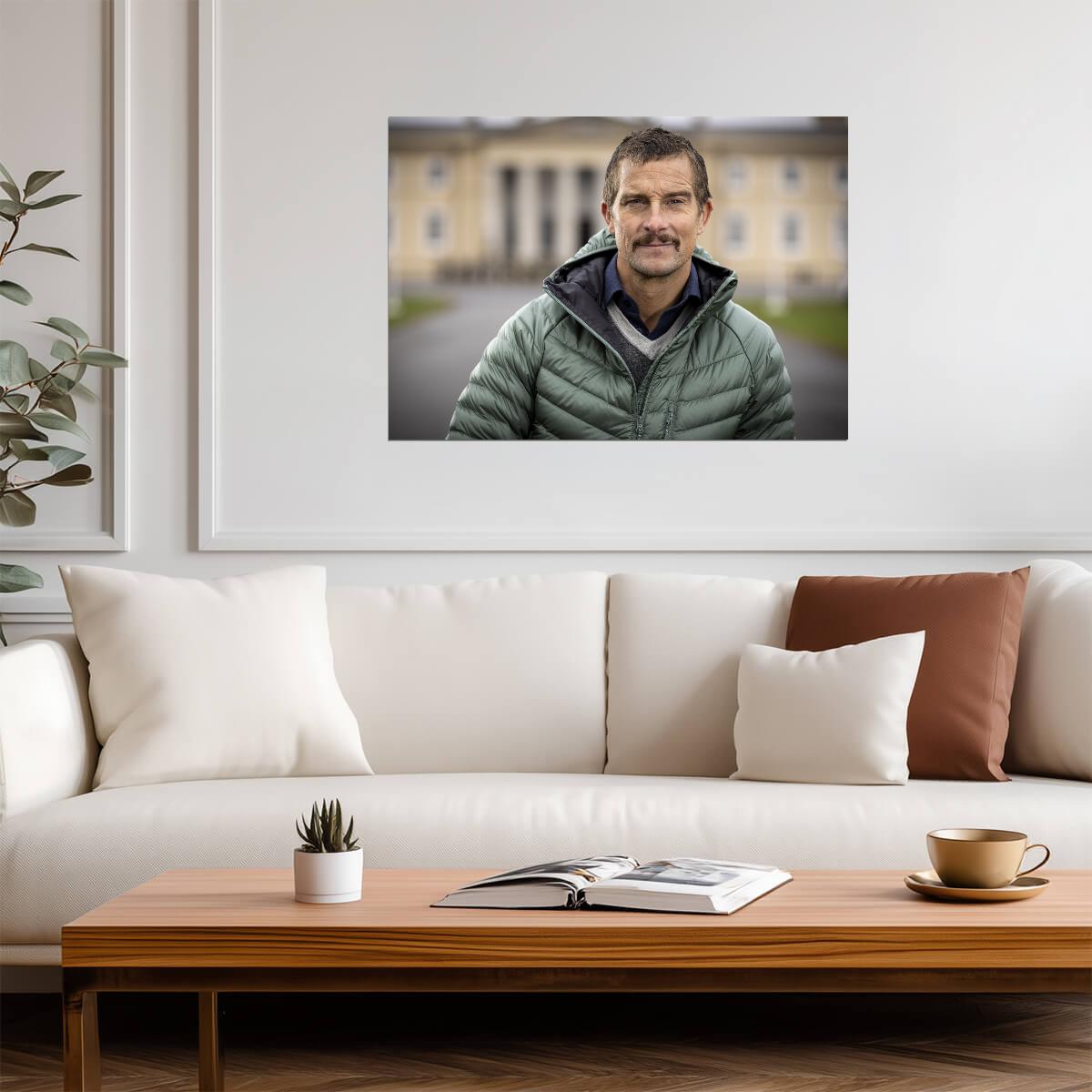 Bear Grylls | Adventure Icon Print | Man Cave Poster - Celebrities Poster