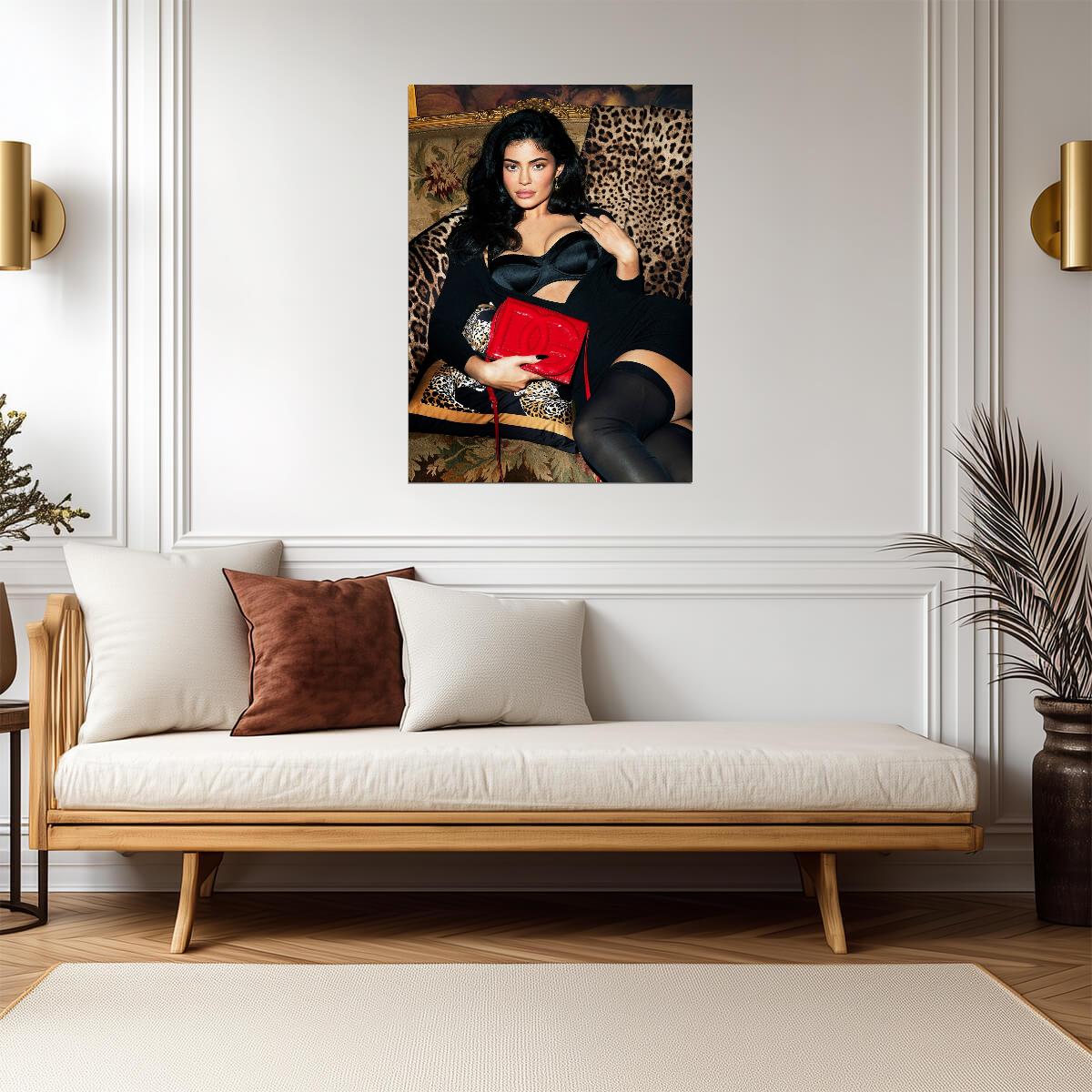 Kylie Jenner Print | Hot Glamour Model Poster - Celebrities Poster