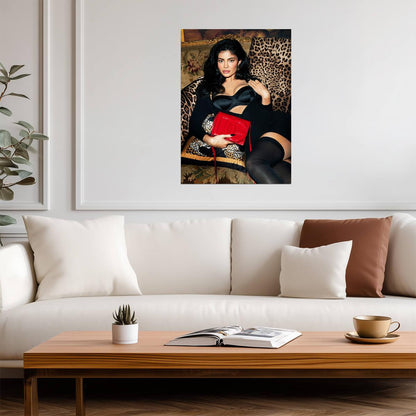 Kylie Jenner Print | Hot Glamour Model Poster - Celebrities Poster