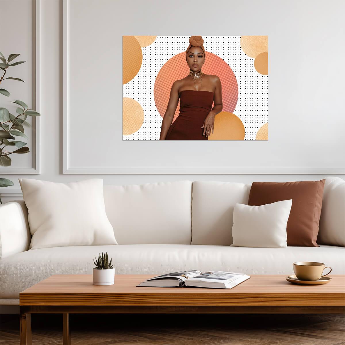 Meagan Good Poster | Wall Art Print - Celebrities Poster