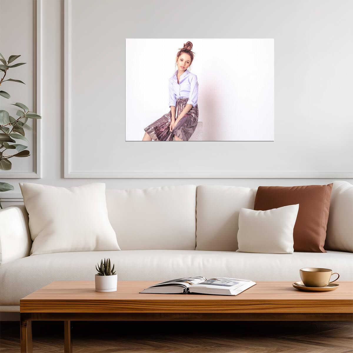 Young Jenna Ortega | Child Star Era | Actress Poster - Celebrities Poster