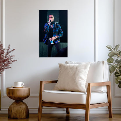 Key Glock Poster | Live Concert Rap Print - Music Poster