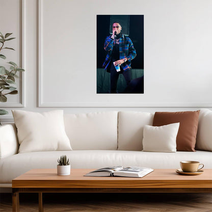 Key Glock Poster | Live Concert Rap Print - Music Poster