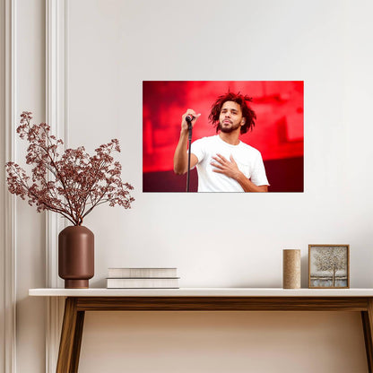 J Cole Live | Concert Performance | Music Poster - Music Poster