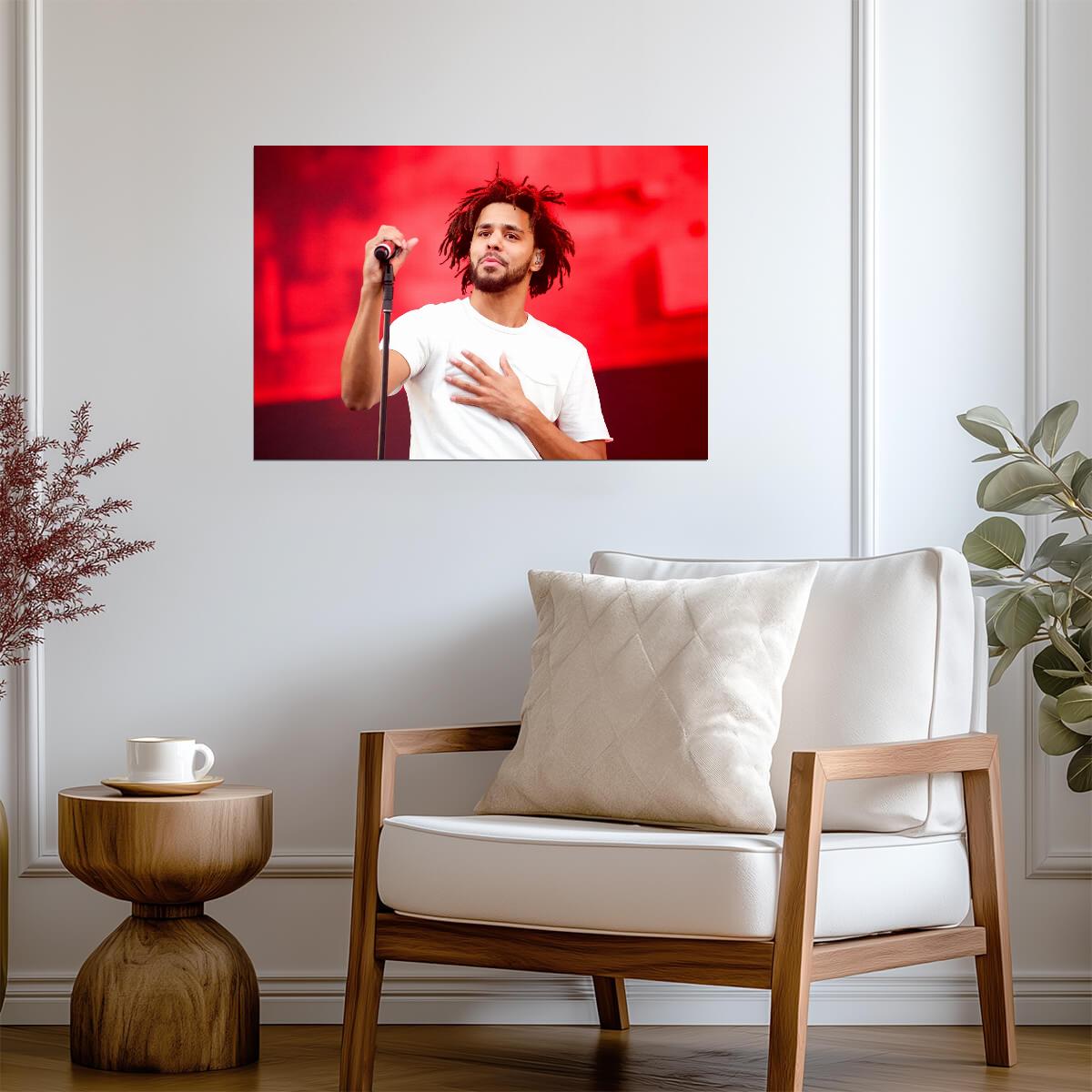 J Cole Live | Concert Performance | Music Poster - Music Poster