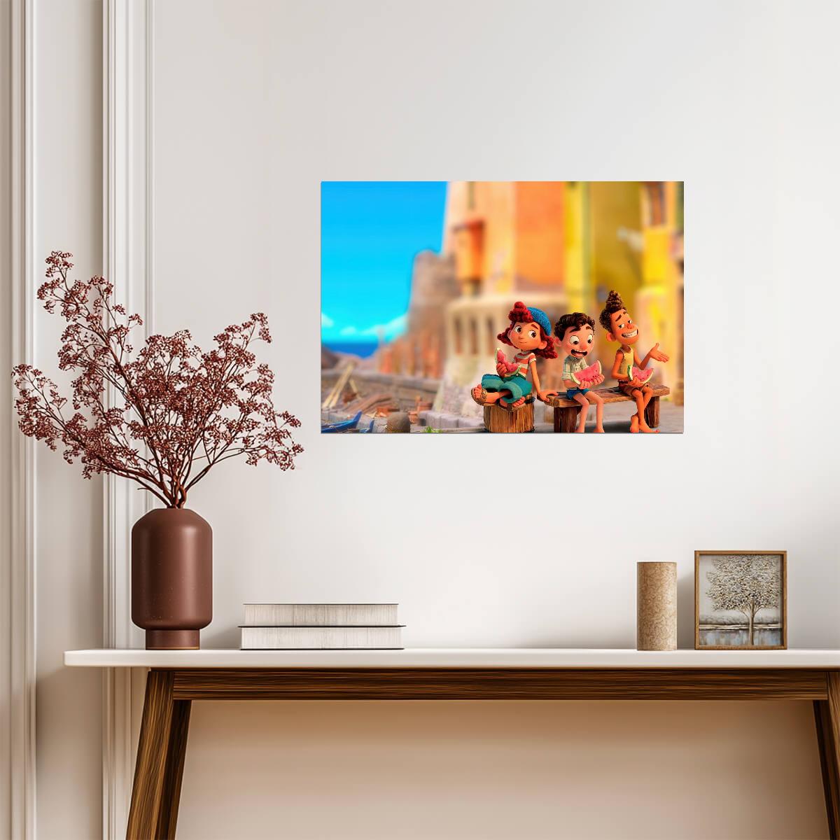 Luca Print | Cartoon Poster - Movies & TV Poster