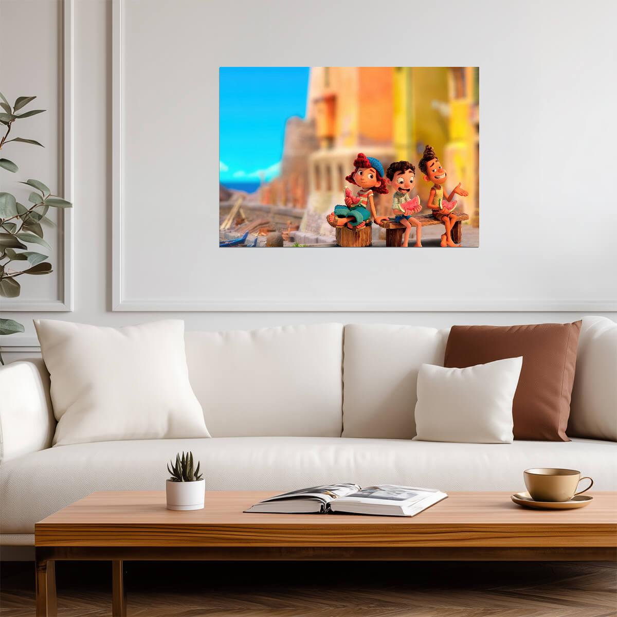 Luca Print | Cartoon Poster - Movies & TV Poster