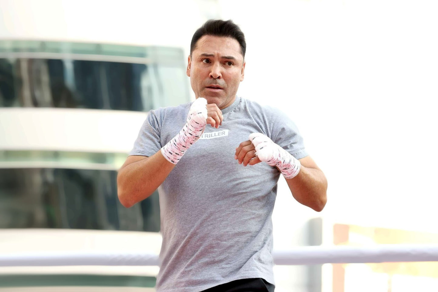 Oscar De La Hoya The Golden Boy | Boxing Legend Poster | Training Session Photo - Sports Poster