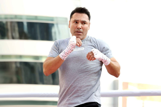 Oscar De La Hoya The Golden Boy | Boxing Legend Poster | Training Session Photo - Sports Poster