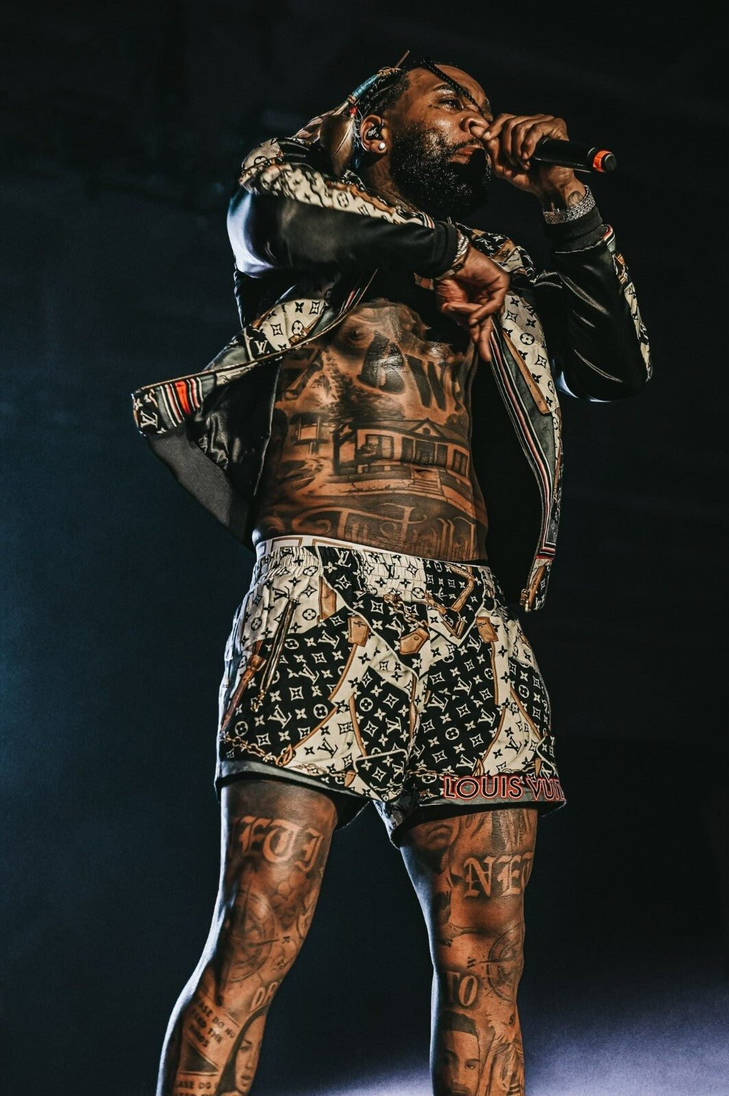 Kevin Gates Poster | Live Concert Rap Print - Music Poster