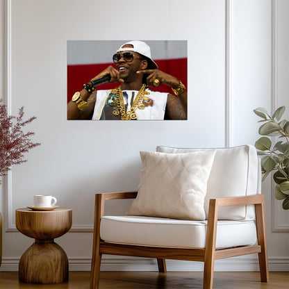 2 Chainz Live Performance | Rap Poster | Warm Tone Concert Photo - Music Poster