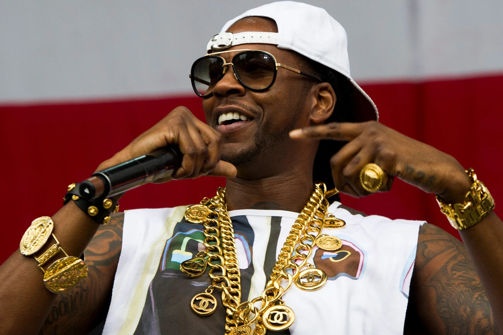 2 Chainz Live Performance | Rap Poster | Warm Tone Concert Photo - Music Poster