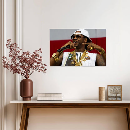 2 Chainz Live Performance | Rap Poster | Warm Tone Concert Photo - Music Poster