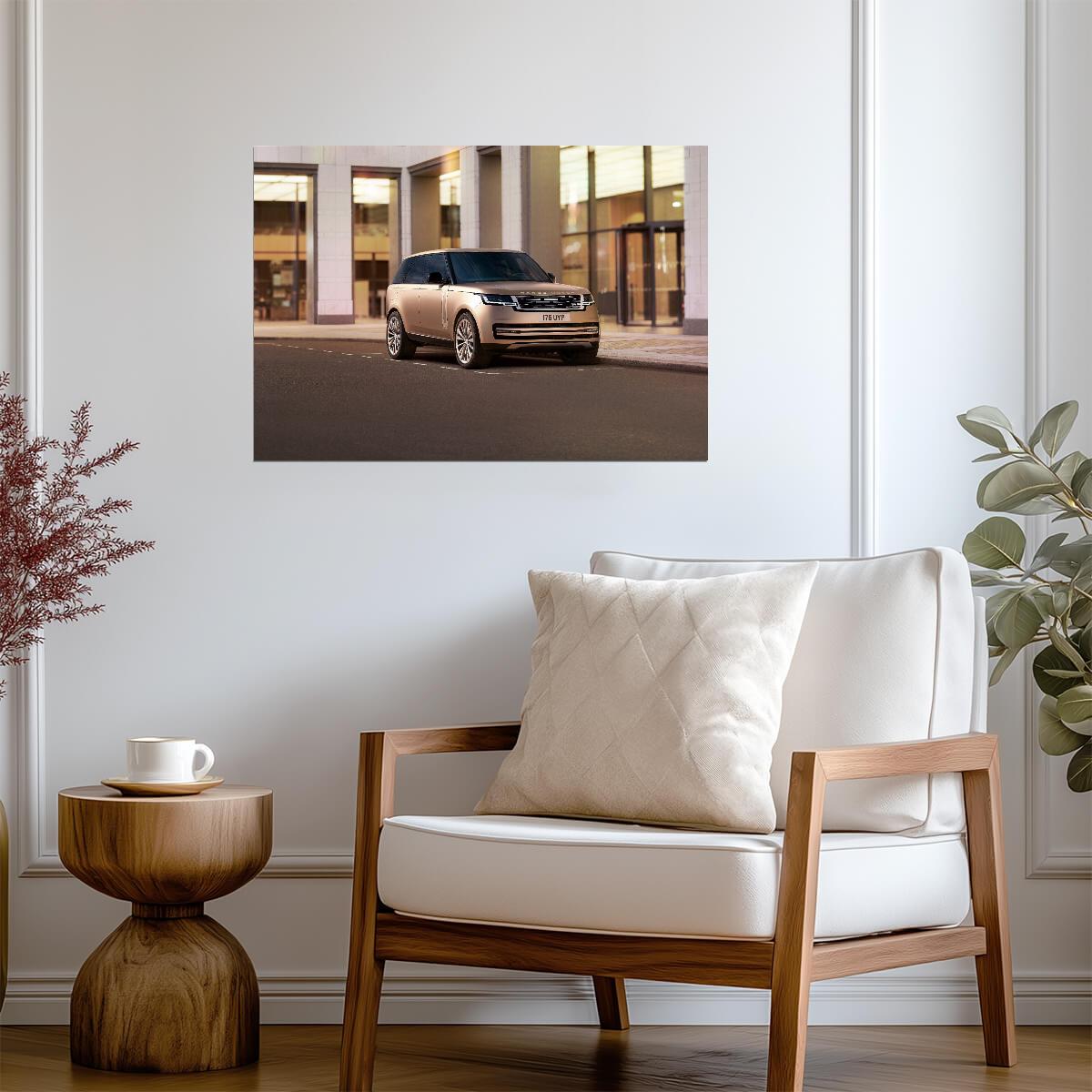 Land Rover Range Rover (L460) | New Generation Luxury SUV Poster | Urban Automotive Design Art - Cars Poster