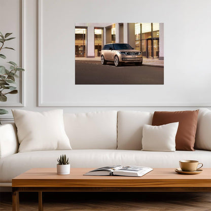 Land Rover Range Rover (L460) | New Generation Luxury SUV Poster | Urban Automotive Design Art - Cars Poster