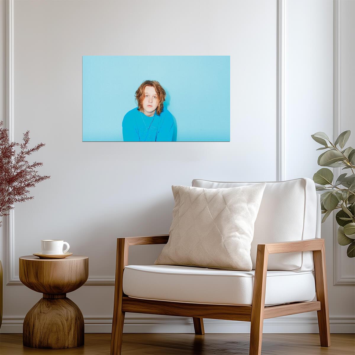 Lewis Capaldi Wall Art | Scottish Pop Singer Poster - Music Poster