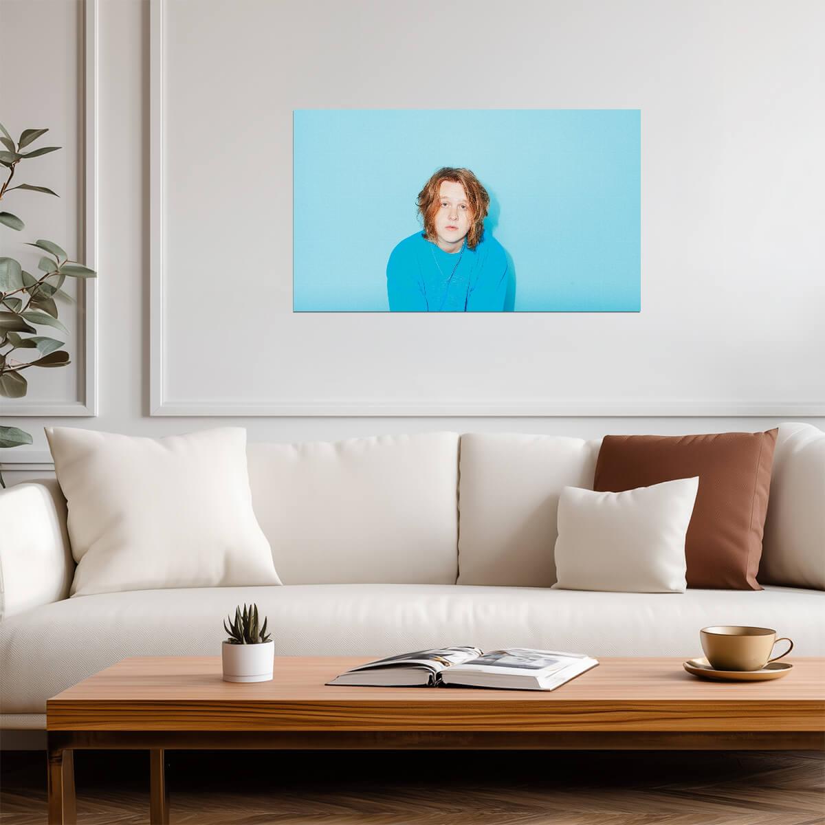 Lewis Capaldi Wall Art | Scottish Pop Singer Poster - Music Poster