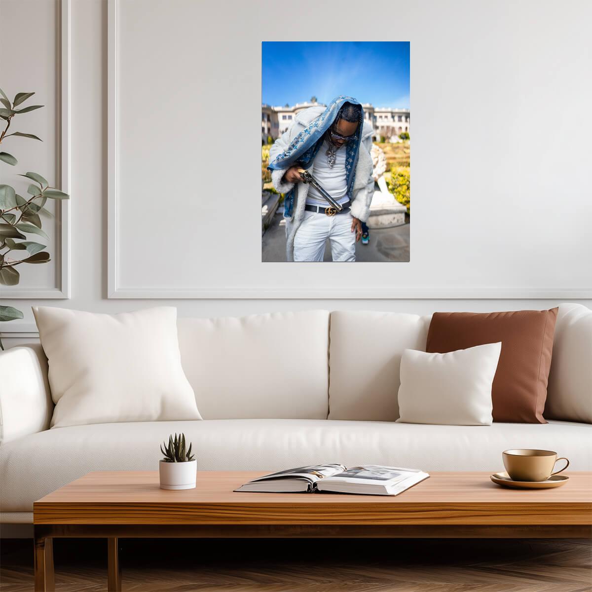 Fivio Foreign | NY Drill Artist | Hip Hop Poster - Music Poster