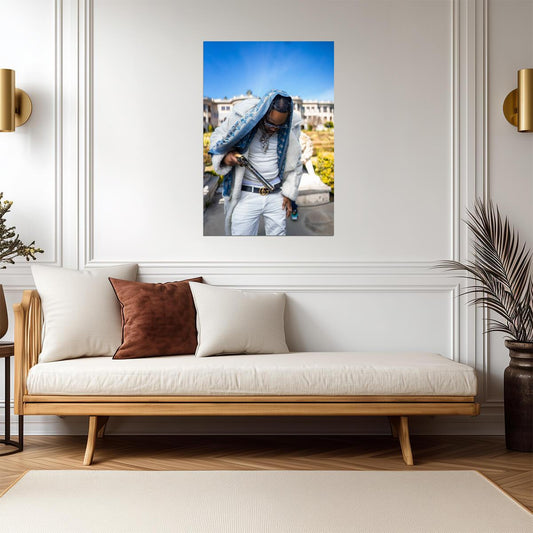 Fivio Foreign | NY Drill Artist | Hip Hop Poster - Music Poster