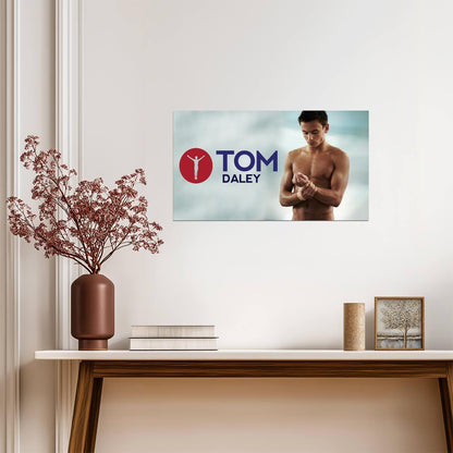 Tom Daley YouTuber Diver | Sports Poster | Athlete Wall Art - Sports Poster