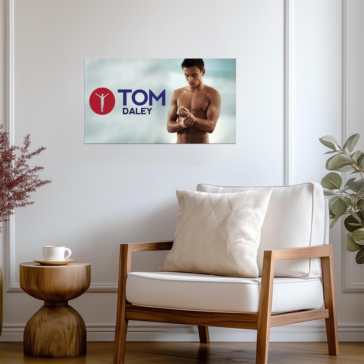 Tom Daley YouTuber Diver | Sports Poster | Athlete Wall Art - Sports Poster