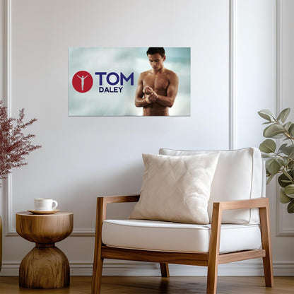 Tom Daley YouTuber Diver | Sports Poster | Athlete Wall Art - Sports Poster