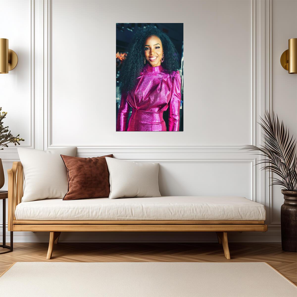 Kelly Rowland Wall Art | American Singer Poster - Celebrities Poster