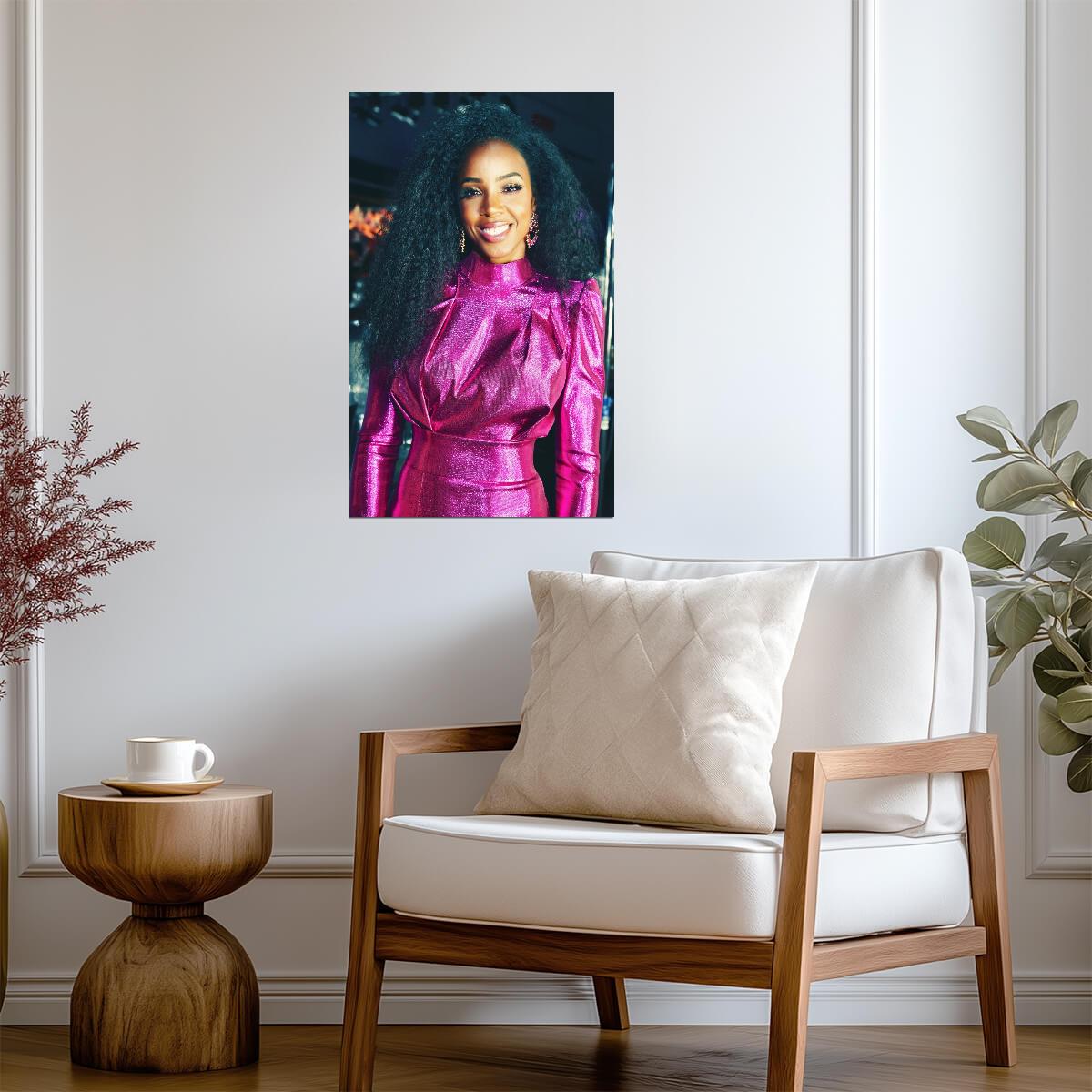 Kelly Rowland Wall Art | American Singer Poster - Celebrities Poster