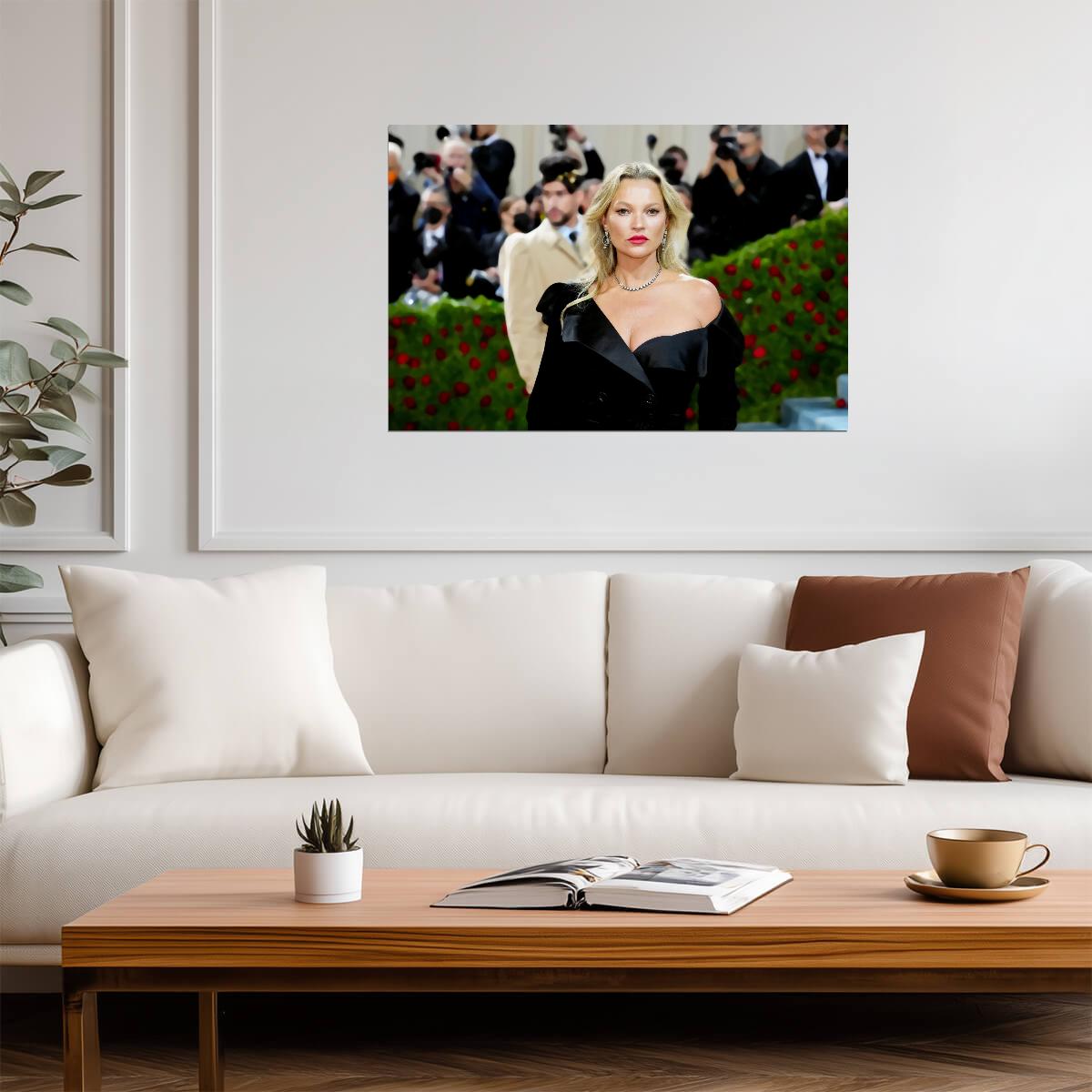 Kate Moss Poster | Model Art Print - Celebrities Poster