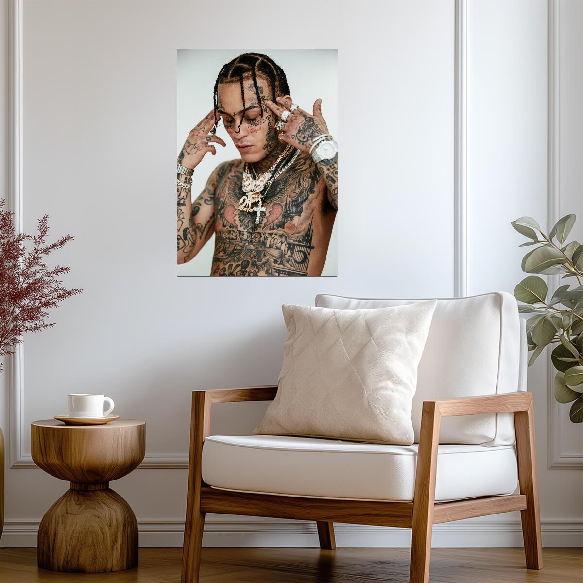 Lil Skies Print | Hip Hop Rap Poster - Music Poster