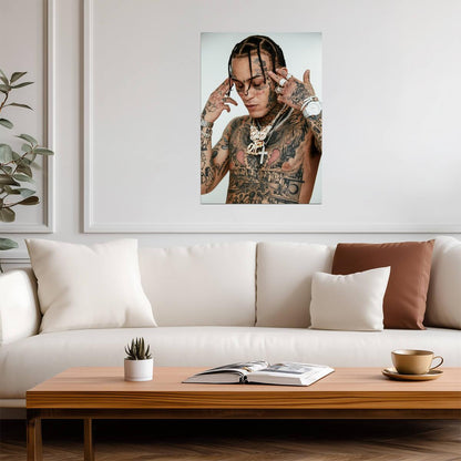 Lil Skies Print | Hip Hop Rap Poster - Music Poster