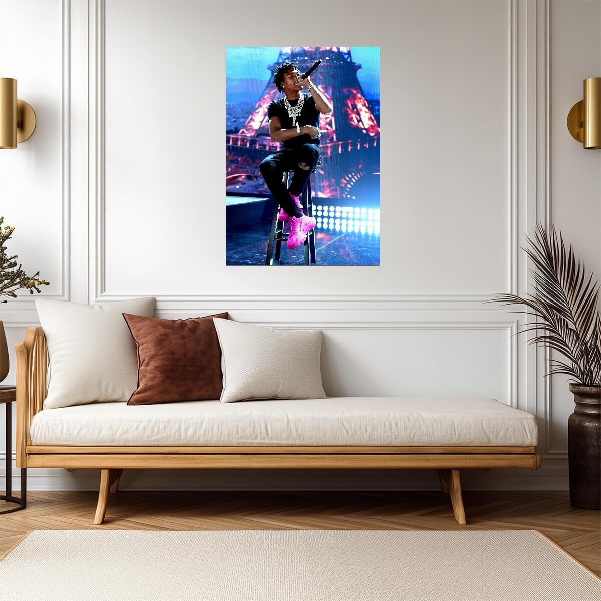 Lil Baby Wall Art | Live Concert Poster - Music Poster