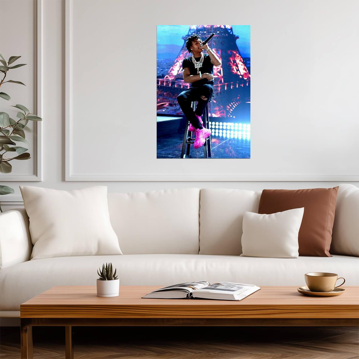 Lil Baby Wall Art | Live Concert Poster - Music Poster