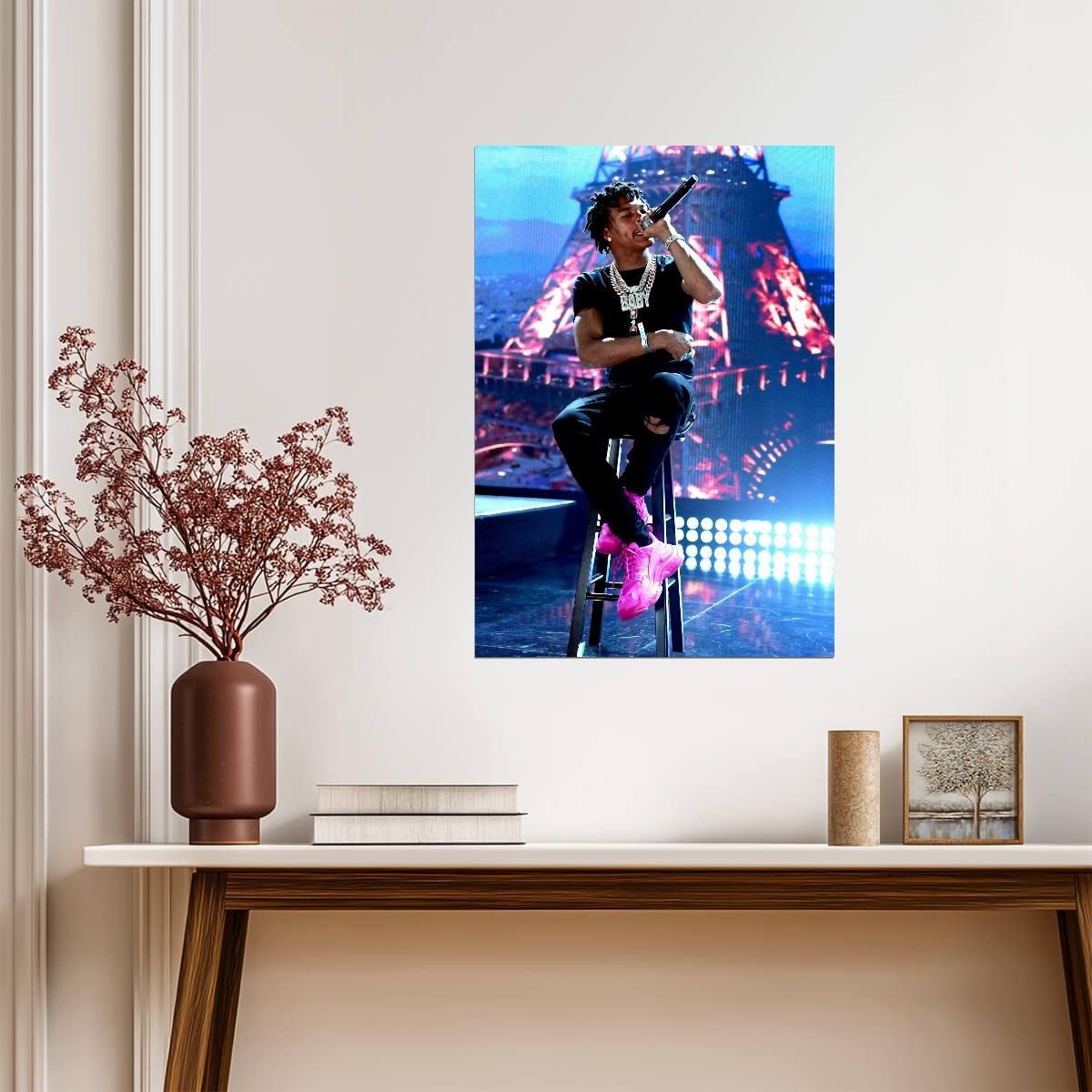 Lil Baby Wall Art | Live Concert Poster - Music Poster