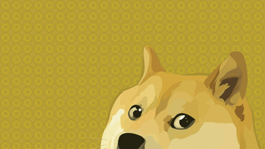 Dogecoin | Cryptocurrency Logo | Finance Poster - Graphic & Art Poster