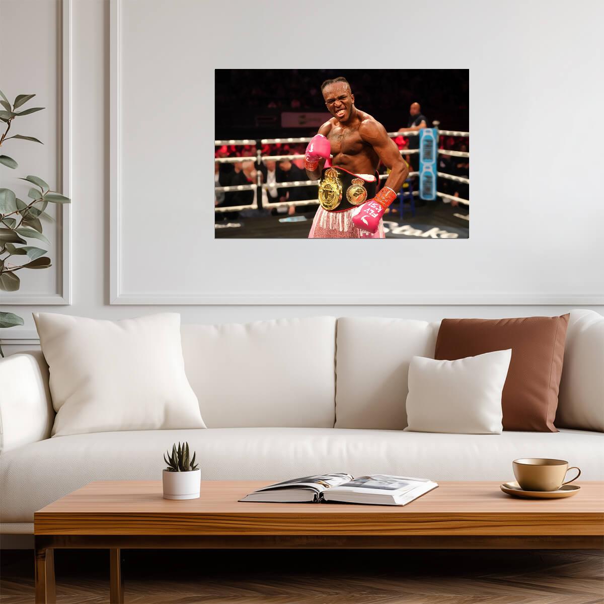 Ksi Wall Art | Boxer Poster - Sports Poster
