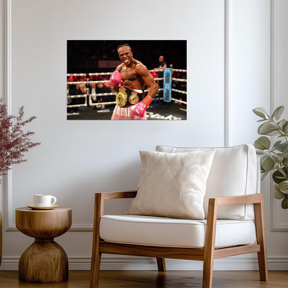 Ksi Wall Art | Boxer Poster - Sports Poster