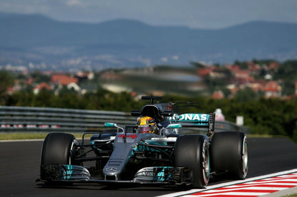 Lewis Hamilton Mercedes F1 2017 | Formula 1 Poster | Motorsport Action Photography - Sports Poster